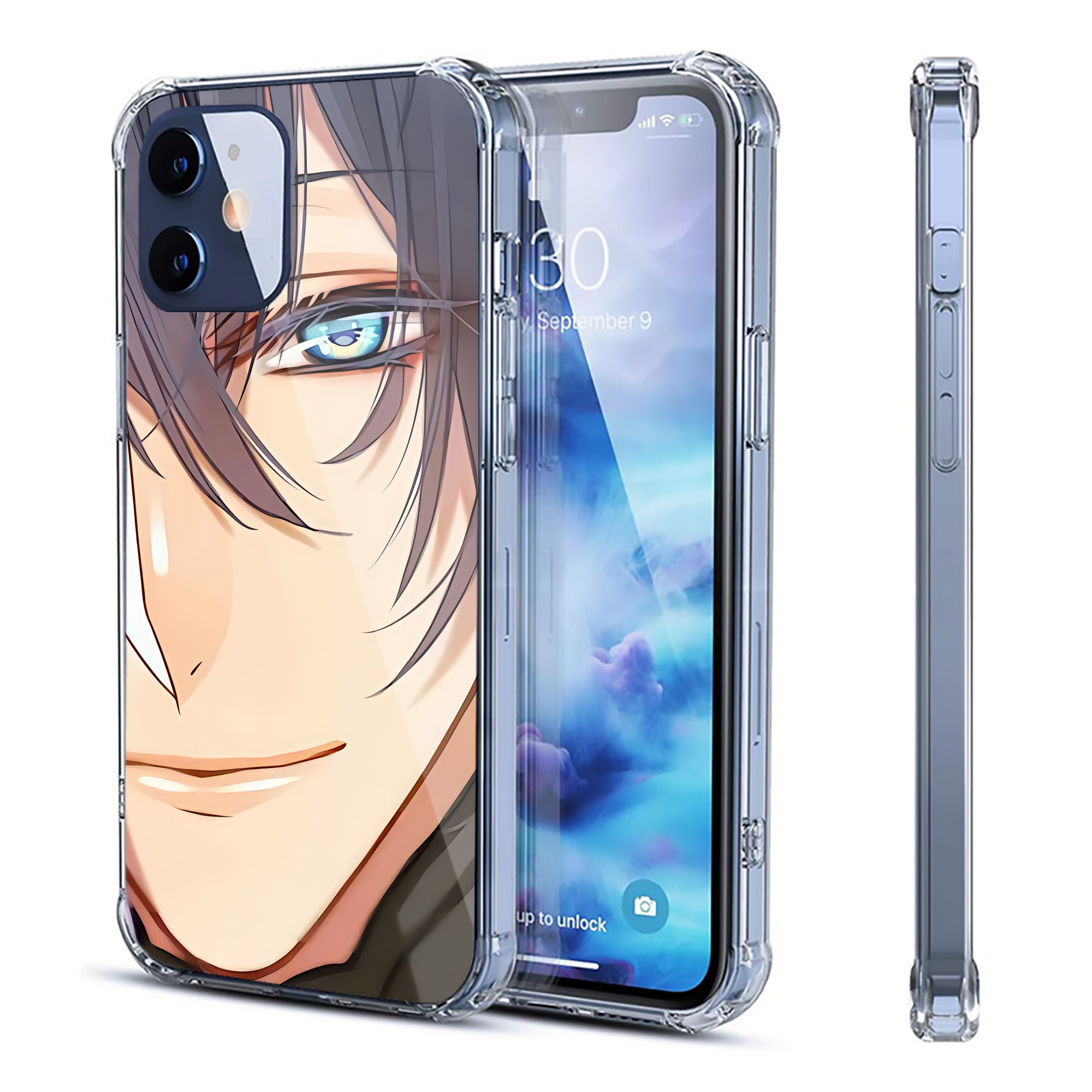 （画像用） 刀剣乱舞 Touken Ranbu 【iPhone 12シリーズ対応】透明スマホケース（クリアソフトケース）